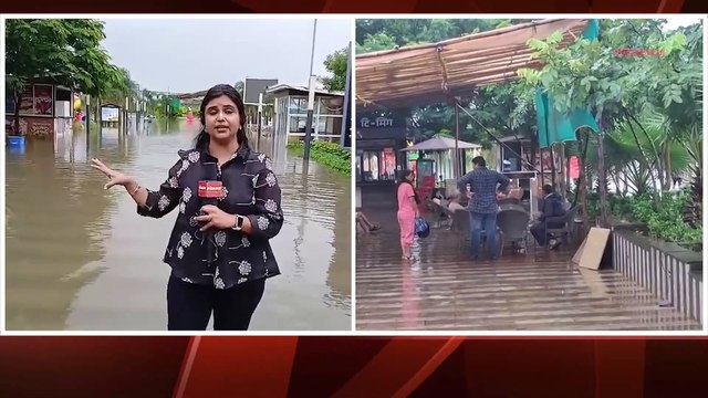 कल्याणात सिटी पार्क पाण्याखाली, बघा काय अवस्था झाली आहे