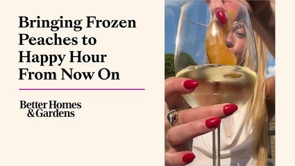 Sauvignon Blanc and Frozen Peaches