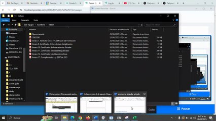 Subir  anexos pagina de fondo empreder