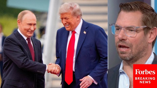 'Putin Is Playing Trump': Eric Swalwell Hammers Trump Over 'Stunt In Alaska'