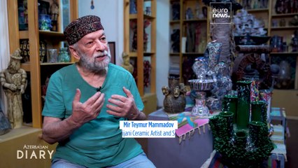 Познакомьтесь с Мир Теймуром, керамистом который формирует творческое наследие Азербайджана из глины