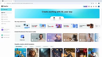 Capcut Web Editor 38 AI Video Maker