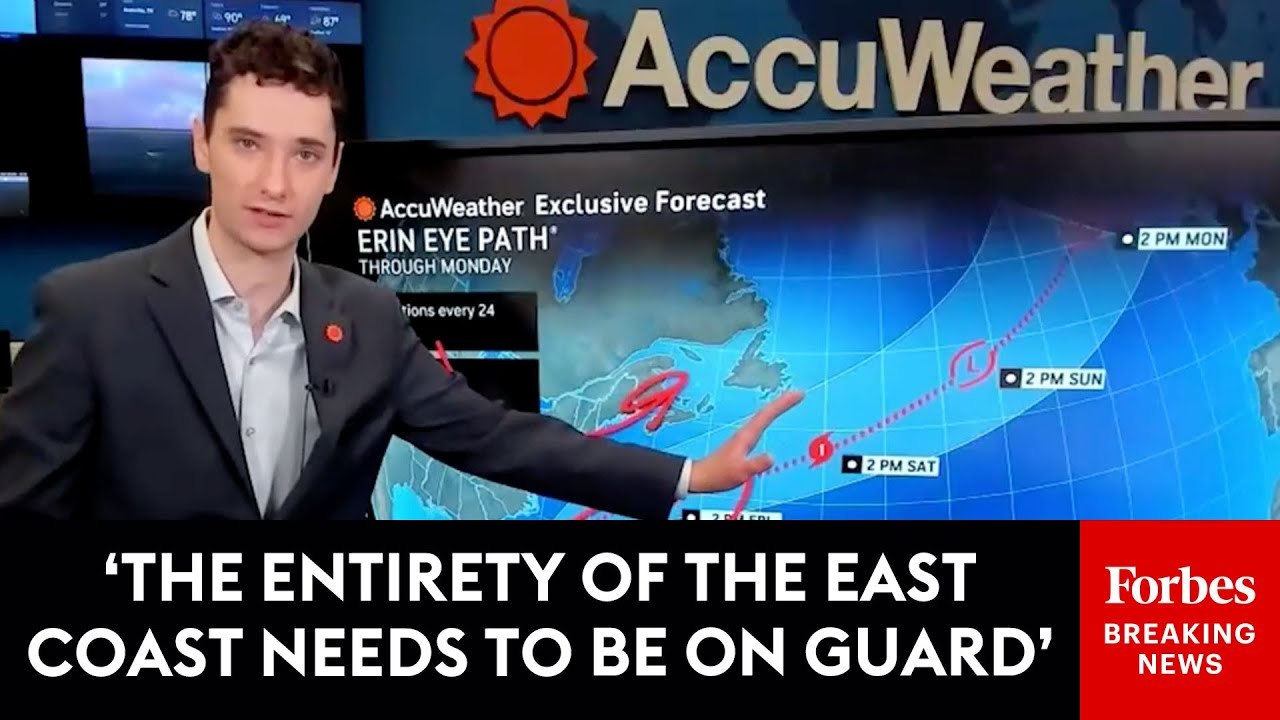 Hurricane Erin: AccuWeather Hurricane Expert Lays Out Path As Erin Poised To Affect U.S. East Coast