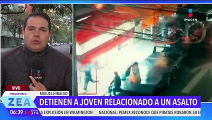 Detienen a jóvenes que asaltaban a peatones en la alcaldía Miguel Hidalgo