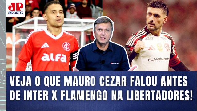 Cara, esse Inter x Flamengo de hoje TEM TUDO para ser MUITO... Mauro Cezar É DIRETO!