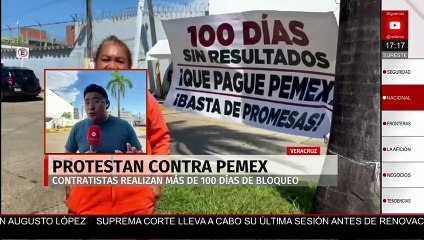 Suman más de 100 días de protestas contra Pemex en Veracruz
