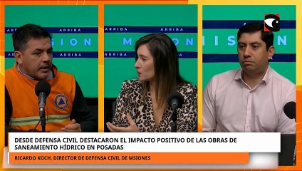 Desde Defensa Civil destacaron el impacto positivo de las obras fluviales en Posadas.mp4