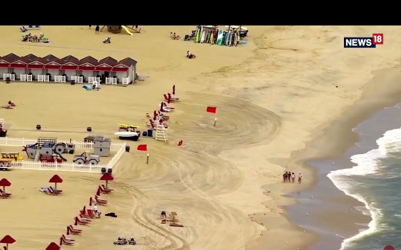 Hurricane Erin 2025 LIVE | North Carolina Under State Of Emergency, Beaches Ban Swimming | N18G