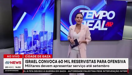 Israel convoca 60 mil reservistas para nova ofensiva | TEMPO REAL