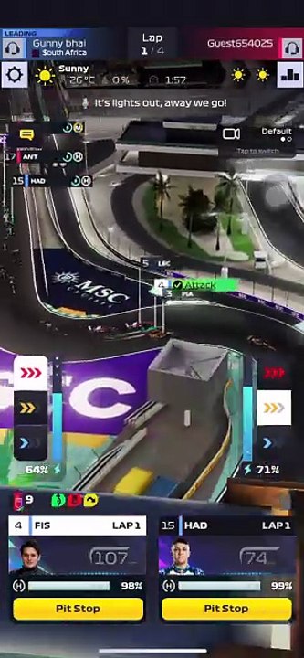 Racing time