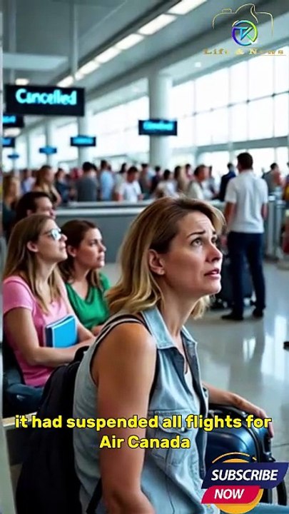 Air Canada STRIKE Chaos! 130,000 Passengers Affected Across Canada