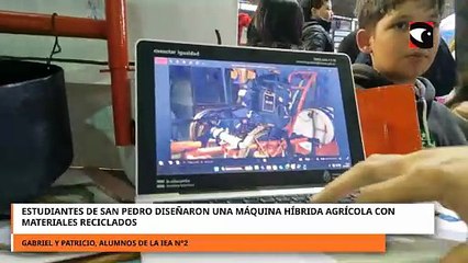 Estudiantes de San Pedro Presentan Innovadora Maqueta de Desmalezadora en Apóstoles 🌱