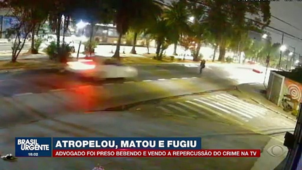 Advogado que atropelou e matou mulher é preso