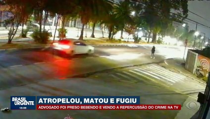Mulher é atropelada e morta por motorista que dirigia em alta velocidade