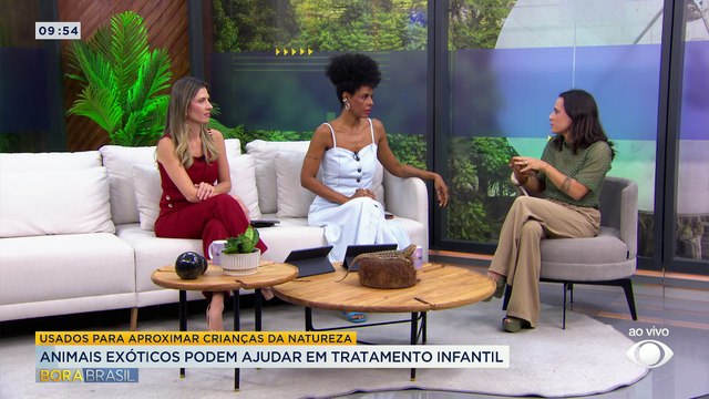 Animais exóticos podem ajudar em tratamento infantil