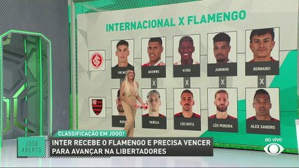 Mano a Mano Inter x Flamengo: Jogo Aberto elege os melhores do jogo pela Libertadores