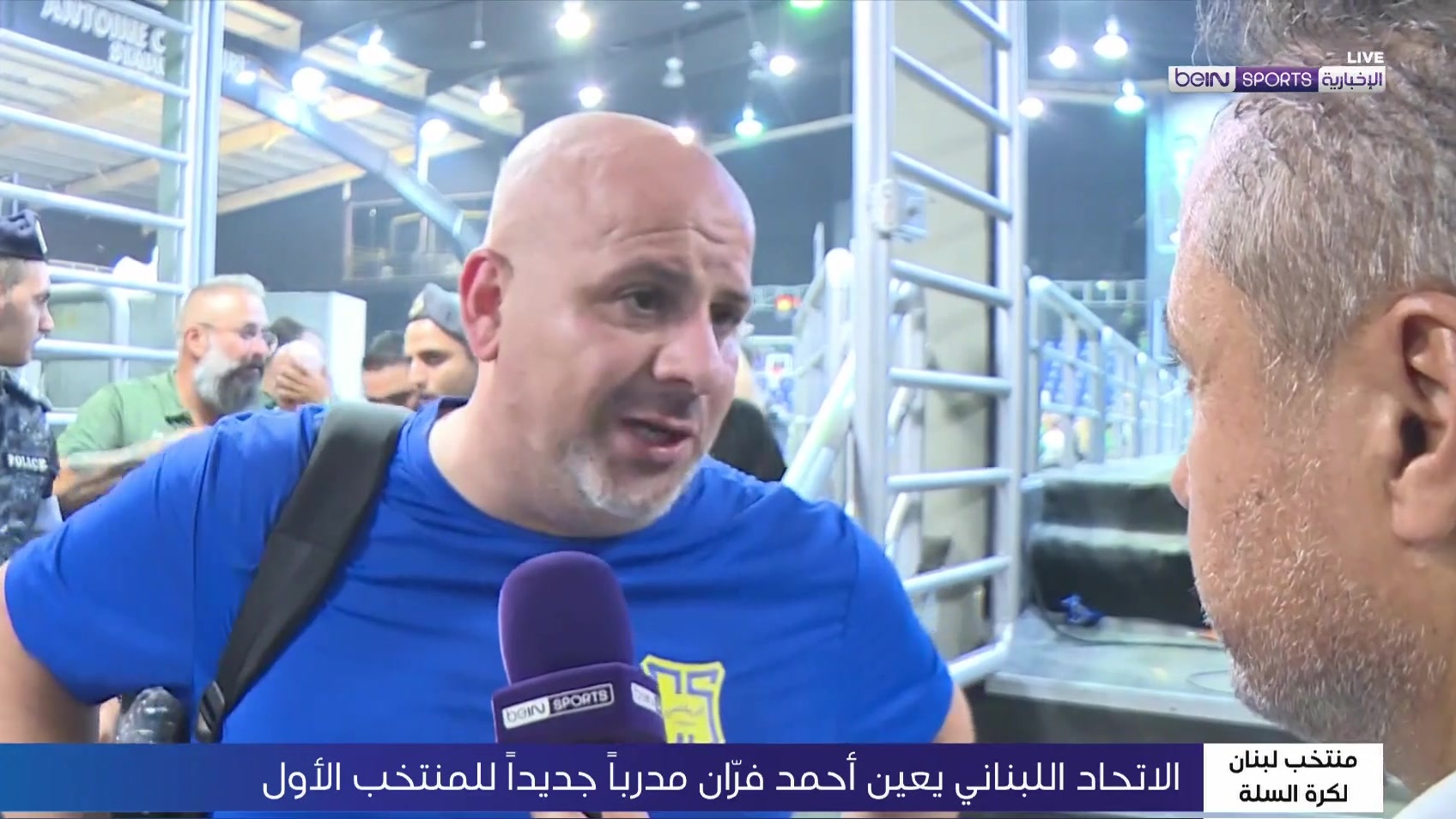 أحمد فرّان مدرباً جديداً لمنتخب لبنان