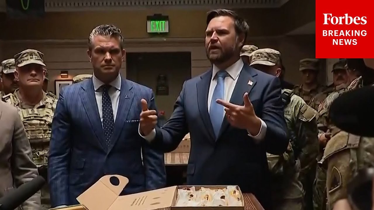 JD Vance Blasts Media For Criticizing Trump On Russia-Ukraine War, Crackdown On DC Crime