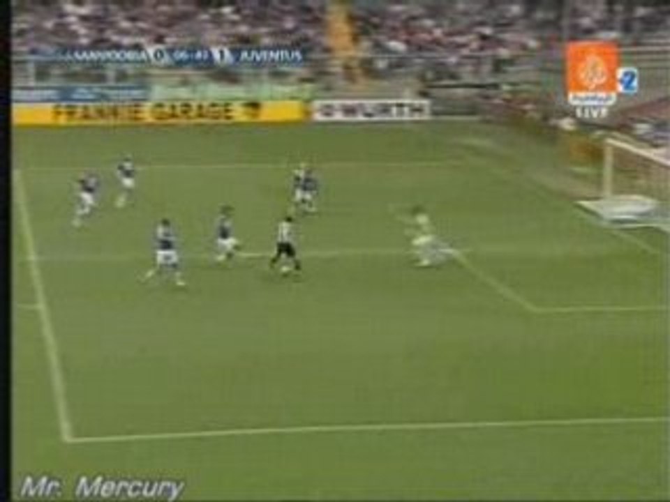 del piero 1-0 juventus sampdoria genes