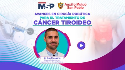 Avances en cirugía robótica para el tratamiento de cáncer tiroideo