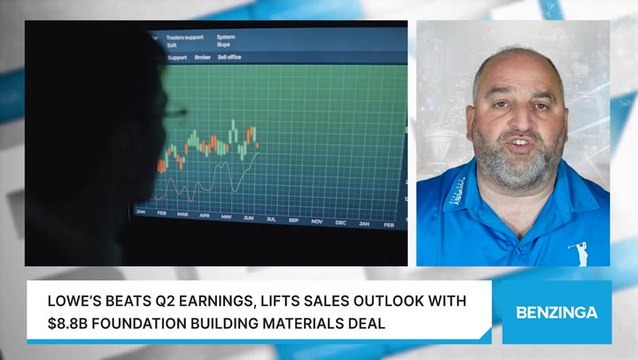 Lowe’s Beats Q2 Earnings, Lifts Sales Outlook With $8.8B Foundation Building Materials Deal