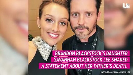 Brandon Blackstock’s Daughter Savannah Breaks Silence on Father’s Death