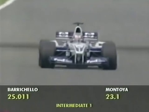 F1 – Juan Pablo Montoya (Williams BMW V10) lap in qualifying – Great Britain 2002