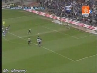 trezeguet 2-0 juventus sampdoria genes