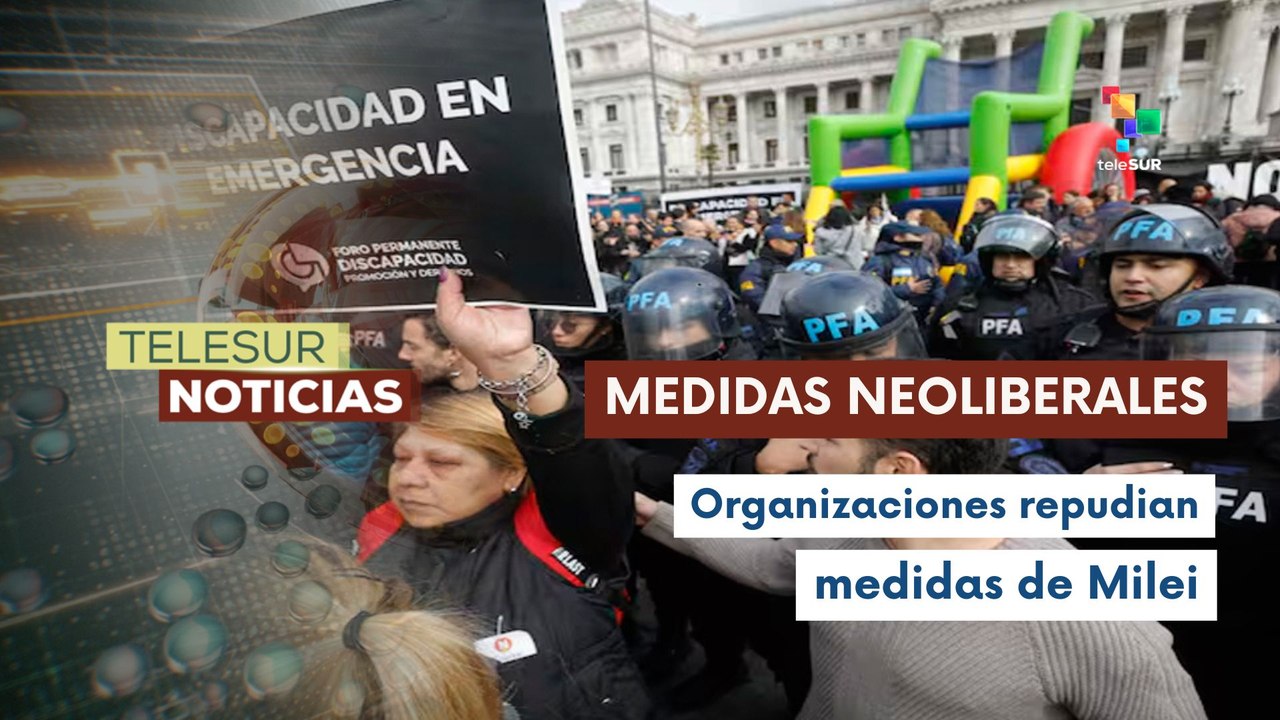 Sindicatos argentinos rechazan veto a la ley de emergencia por discapacidad