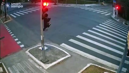 Veja o momento em que Porsche de influenciadores causa acidente