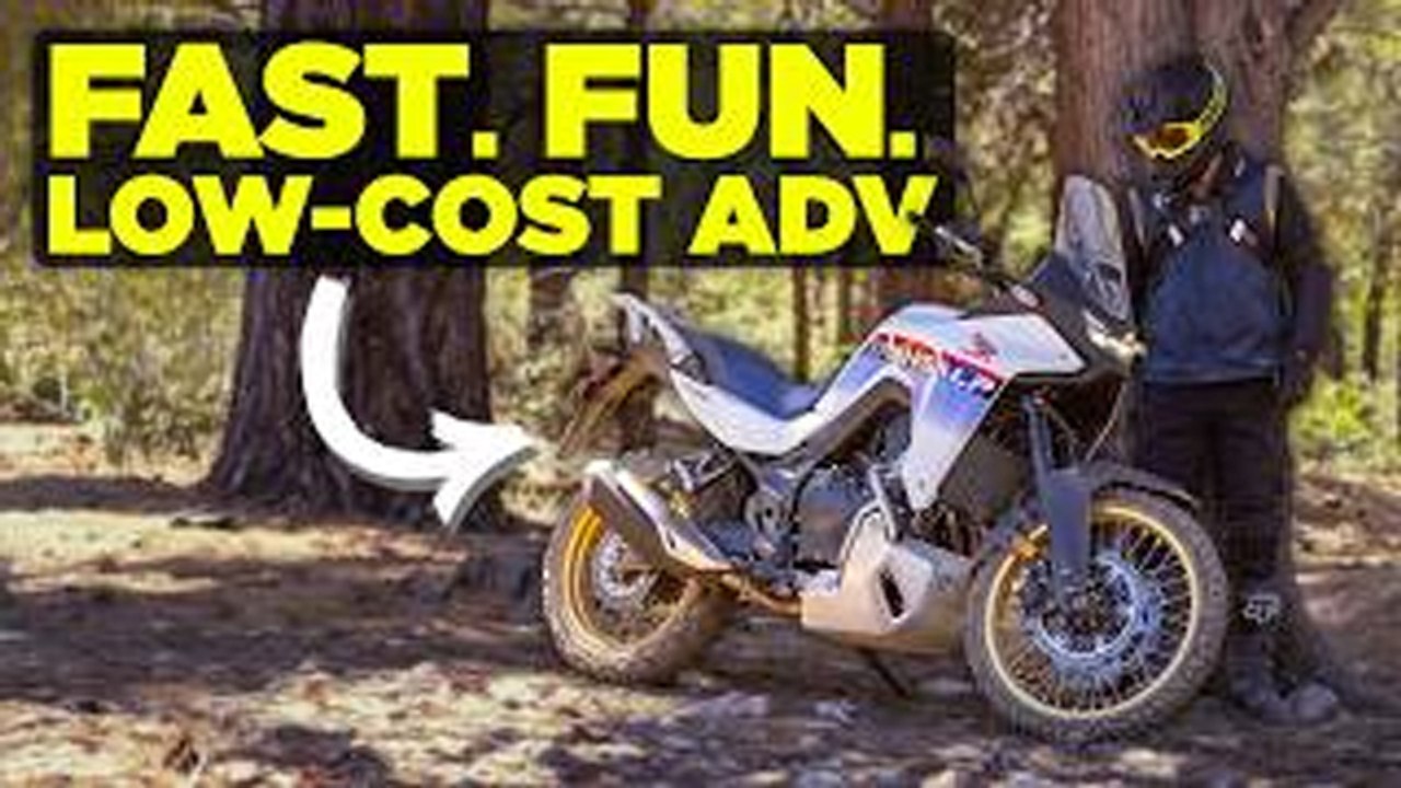 This Is One Of The Best Deals In Adventure Motorcycles Right Now: 2025 Honda Transalp