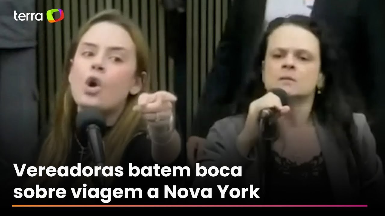 Vereadoras discutem sobre viagem a Nova York na Câmara de SP: 'Não faço teatro, amiguinha'