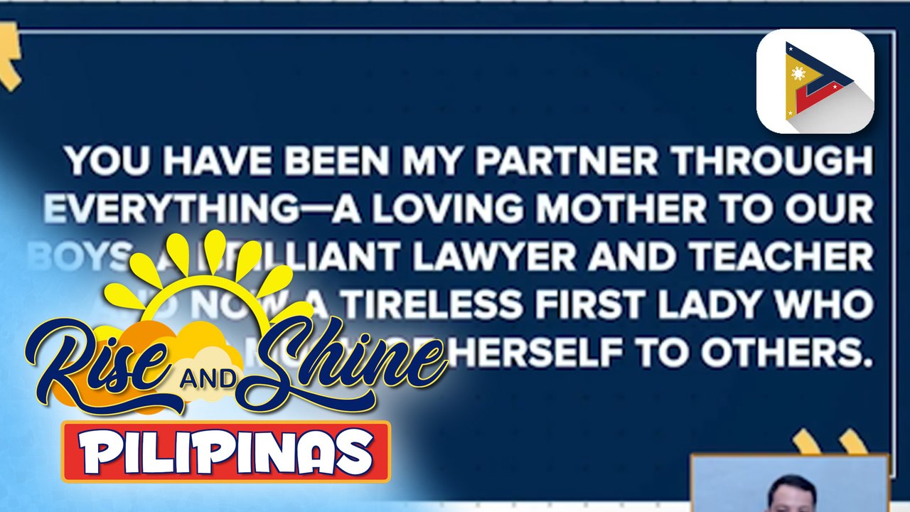 PBBM, nagpaabot ng pagbati kay FL Liza Araneta-Marcos na nagdiriwang ng kaarawan ngayong araw