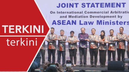 Majlis Perasmian 'Joint Statement By ASEAN Law Ministers