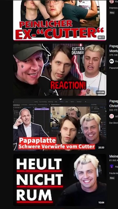 Das Cutten und der Skandal