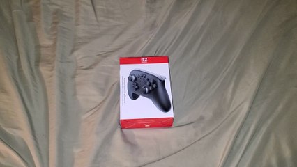 Nintendo Switch 2 Pro Controller Unboxing & Review