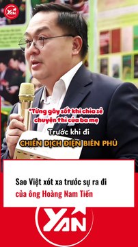 SAO VIỆT xót xa trước sự ra đi của ÔNG HOÀNG NAM TIẾN