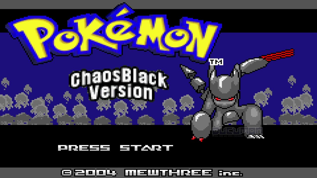 Pokemon Chaos Black Recreated - GBA ROM Hack, Recreated of Chaos Black with new region, new story