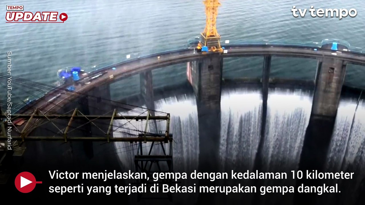 Gempa Bekasi Jadi Alarm Keamanan Bendungan Jatiluhur