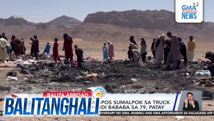 Bus, nagliyab matapos sumalpok sa truck at motorsiklo; hindi bababa sa 79, patay | Balitanghali