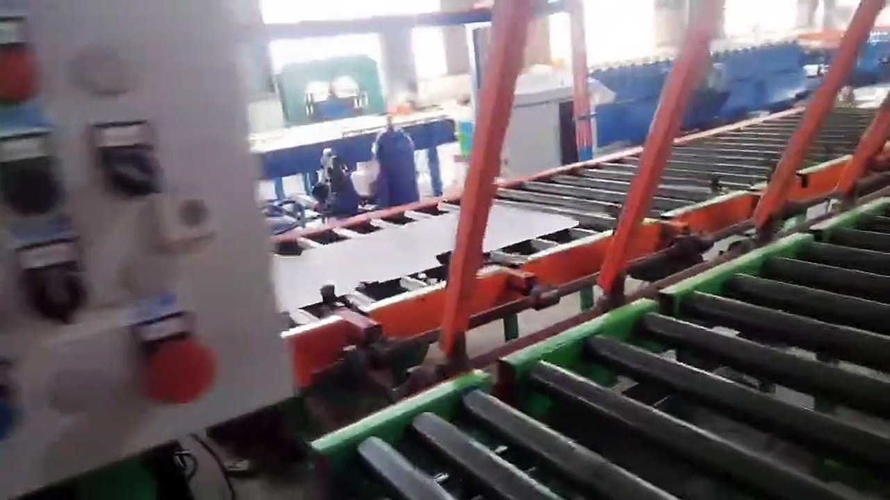 Used  automatic sheet metal forming line