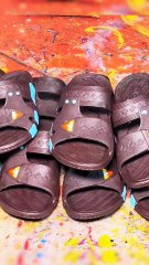 Recycling Old Plastic Shoes Into Brand New Footwear