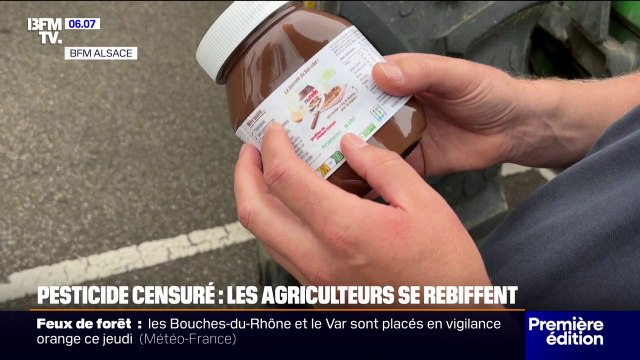 Pesticides: en Alsace, des syndicats agricoles organisent une opération rayon vide