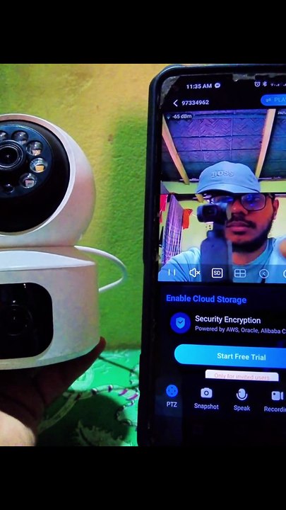 Dual Lens Doll V380 Pro WIFI IP Security CC Camera 05