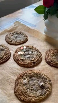 Yummiest Chocolate Chip Cookies #cooking #food #fyp #asmr #recipe
