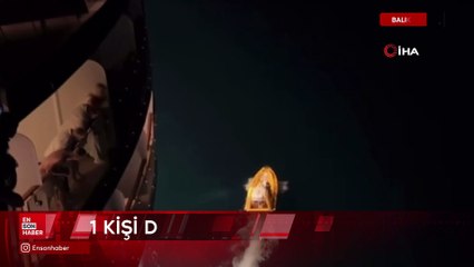 Balıkesir açıklarında yolcu gemisinden düşen kişi kayboldu