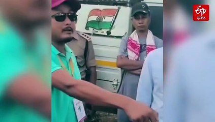 সীমান্তৰ মধুপুৰ অঞ্চলক লৈ টনা আঁজোৰা; উচ্ছেদিত ভূমিক নিজৰ বুলি দাবী নগাৰ