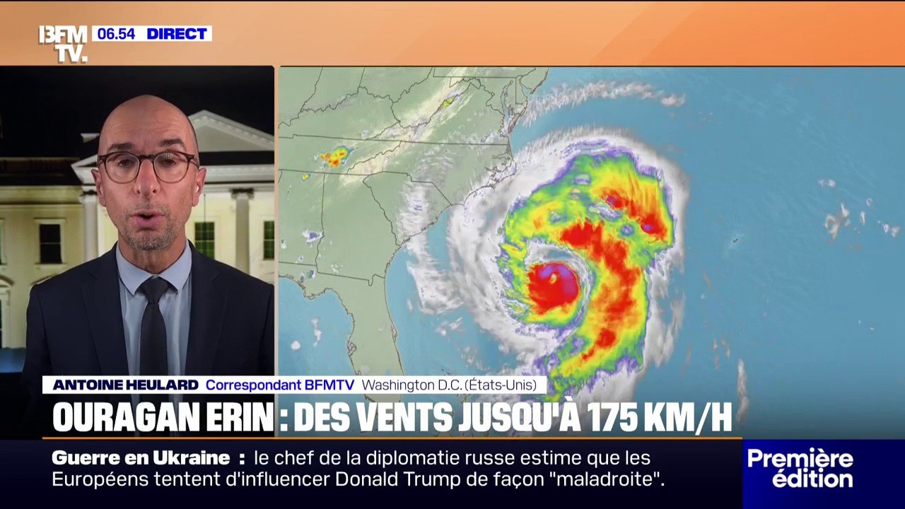 Plages fermées, évacuations: aux États-Unis les autorités se préparent à l'ouragan Erin