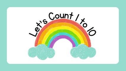 Colorful Counting 1-20 Math Game Presentation