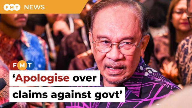 Muhyiddin must apologise too over claims against govt, Anwar says